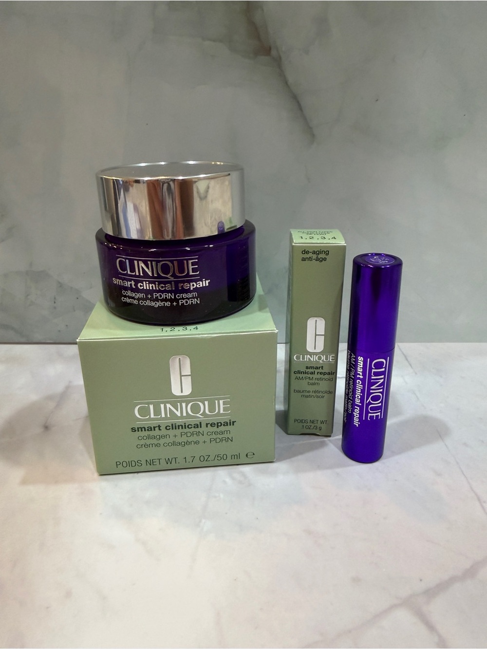 Clinique Smart Clinical Repair Collagen + PDRN Cream & Retinoid Balm – NEW
